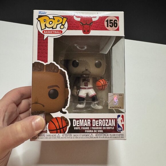 Funko Pop! Basketball- DeMar DeRozan #156 - Picture 1 of 4